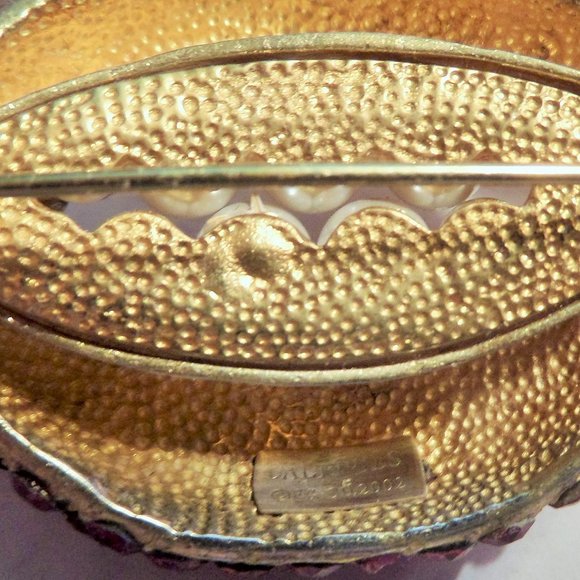 COPY - SALVADOR DALI MAE WEST INSPIRED RUDY RED LIPS BROOCH 2002 - Picture 4 of 8